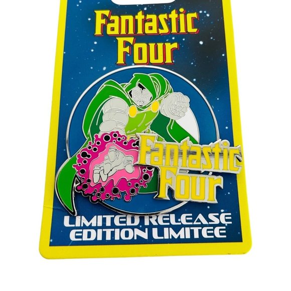Disney Parks Marvel Fantastic Four Doctor Doom Limited Release Pin - Picture 3 of 4